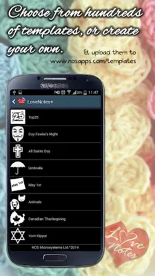 LoveNotes android App screenshot 8